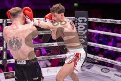 Gladiator Fightnight 2025 -  Festsaal Stadttheater Ingolstadt; WKU Profi-Europameistertitel bis 72,5 kg! Im Rampenlicht: Albijon Morina vs. Mateusz Janik. Sieger nach Punkten Albijon Morina