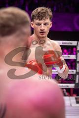 Gladiator Fightnight 2025 -  Festsaal Stadttheater Ingolstadt; WKU Profi-Europameistertitel bis 72,5 kg! Im Rampenlicht: Albijon Morina vs. Mateusz Janik. Sieger nach Punkten Albijon Morina