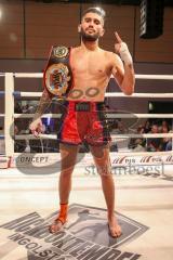 Kickboxen - Vollkontakt - WM Kampf  - WKN K1 bis 58,5 Kg - Sieger Szajko Jan rote Hose Kickboxtempel Ingolstadt - Foto: Jürgen Meyer