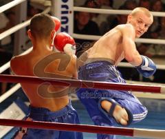 Kickboxen - Gala - Abschiedskampf Jens Lintow - EM Johannes Wolf gegen Nabil MAJOUBI