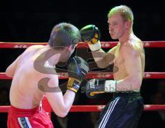 Kickboxen WM Saturna Arena 21.03.09 - WM Kampf - Viktor Hoffmann (IN) - Vladimir Tarasov (RUS)