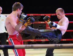 Kickboxen WM Saturna Arena 21.03.09 - WM Kampf - Viktor Hoffmann (IN) - Vladimir Tarasov (RUS)