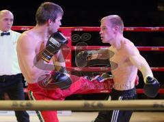 Kickboxen WM Saturna Arena 21.03.09 - WM Kampf - Viktor Hoffmann (IN) - Vladimir Tarasov (RUS)