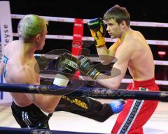 Kickboxen WM Saturna Arena 21.03.09 - WM Kampf - Viktor Hoffmann (IN) - Vladimir Tarasov (RUS)