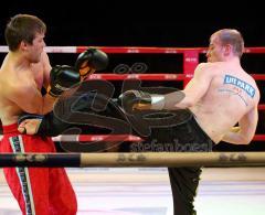 Kickboxen WM Saturna Arena 21.03.09 - WM Kampf - Viktor Hoffmann (IN) - Vladimir Tarasov (RUS)