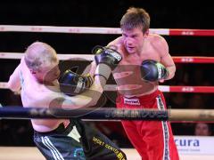 Kickboxen WM Saturna Arena 21.03.09 - WM Kampf - Viktor Hoffmann (IN) - Vladimir Tarasov (RUS)