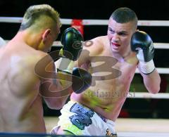 Kickboxen WM Saturna Arena 21.03.09 - Halbfinale - Alban Ahmeti (AL) -Muhammen Gür (TR)