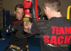 Pressetraining Bushido - Weltmeister Lorand Sachs