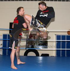 Pressetraining Bushido  Weltmeister Lorand Sachs