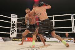 Kickboxen K1 - Weltmeisterschaft WKU - Dardan Morina gewinnt nach Punkten gegen Wilfried Martin