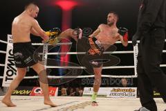 Kickboxen K1 - Weltmeisterschaft WKU - Dardan Morina gewinnt nach Punkten gegen Wilfried Martin