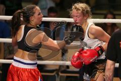 Kickbox Weltmeisterschaft - Titelverteidigiung - Johannes Wolf (GER) - Ilias El Hajoui (NL) - Sieger nach Punkten Johannes Wolf. Letzter Kampf Abschied - Vorkämpfe Impressionen