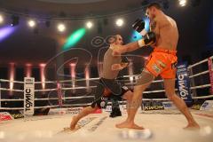 Kickboxen - Thaiboxen - Stekos Fight Night - WKU Weltmeisterschaft (5 x 3 min.) Thaiboxen K1 - 76 kg - Dardan Morina (GER) vs. Michal Halada (SVK) - Dardan Morina