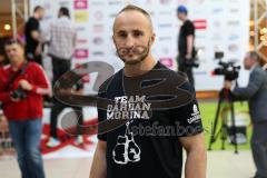 Stekos Fight Night 2016 in Ingolstadt - offizielles Wiegen - Hauptkampf - Thaiboxen K1 - David Dardan Morina (GER)