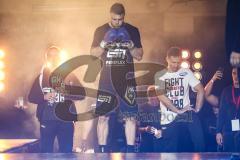 Stekos Fight Night 2018 - Kickboxen - Weltmeisterschaft - Thaiboxen, WKU Verband, bis 95 kg, Michael Smilok (GER) gegen Herausforderer Enver Sljiver (SUI), Sieger durch KO Michael Smolik, Einmarsch Michael Smolik