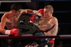 Weltmeisterschaft im Kickboxen Johannes Wolf gegen Roberto Pizzagalli