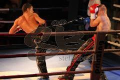 Weltmeisterschaft im Kickboxen Johannes Wolf gegen Roberto Pizzagalli