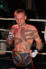 Weltmeisterschaft im Kickboxen Johannes Wolf gegen Roberto Pizzagalli