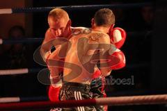 Weltmeisterschaft im Kickboxen Johannes Wolf gegen Roberto Pizzagalli