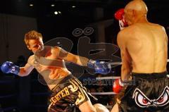 Rene Kretschmar verteidigt seinen EM ISKA Lowkick Titel gegen Borche Ivanowski. Der Kampf endete durch K.O. in der ersten Runde