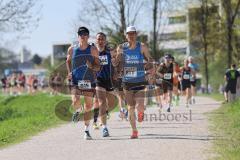 Laufcup 2024 - Donaudammlauf  - Läufer auf der Strecke -  - XXXXX - Foto: Meyer Jürgen