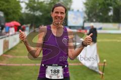 Neuberglauf Kasing - 1. Siegerin der Frauen BORRIS Stefanie MTV 1881 Ingolstadt mit einer Zeit von 34:09.94 Foto: Jürgen Meyer