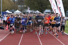 Lifepark Max Ingolstadt - 3. Donaudammlauf - 1. Lauf des Sport IN Laufcups 2023 - Start vom Donaudammlauf - Foto: Jürgen Meyer