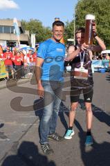 Halbmarathon 2026 - Halbmarathon 2026  - Chris Göltl #3 MTV Ingolstadt - 1. Sieger - im Zieleinlauf - XXXXX - Foto: Meyer Jürgen