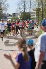 Laufcup 2024 - Donaudammlauf  - Läufer auf der Strecke -  - XXXXX - Foto: Meyer Jürgen