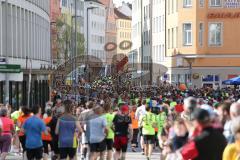 Halbmarathon Ingolstadt 2023 - Start - Innenstadt - Foto: Markus Banai