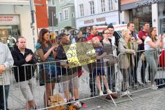 Halbmarathon Ingolstadt 2023 - Fans - Choreo - Banner - Foto: Markus Banai