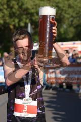 Halbmarathon 2026 - Halbmarathon 2026  - Chris Göltl #3 MTV Ingolstadt - 1. Sieger - im Zieleinlauf - XXXXX - Foto: Meyer Jürgen