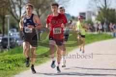 Laufcup 2024 - Donaudammlauf  - Fengler Paul nr. 681 - späterer 3. Sieger - Foto: Meyer Jürgen