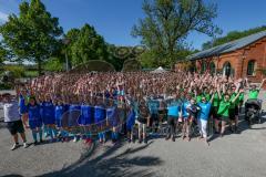 Unicef - Firmenlauf - Ingolstadt - Die Läufer kurz vor dem Start - Sepp Mißlbeck - Foto: Jürgen Meyer