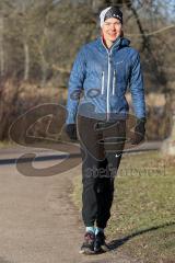 Solo heißt Solo - Silvesterlauf mit Spendenaktion, organisiert von Benjamin Zieghaus  und Sebastian Mahr - Im Bild Magdalena Reichhold - Foto: Jürgen Meyer