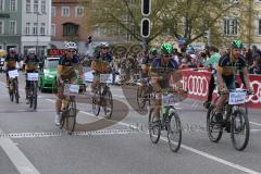 ODLO Halbmarathon Ingolstadt 2016 - Führungsradfahrer - Foto: Jürgen Meyer