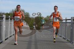 ODLO Halbmarathon Ingolstadt 2016 - Nr. 1346 Markus Stöhr - Nr.6 Heiko Middelhoff - Foto: Jürgen Meyer