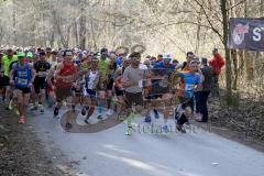 Zucheringer Waldlauf 2019 - Start - Von Stelzer Christopher Startnr.233 Sport IN Lauftreff - Sebastian Mahr SC Delphin Ingolstadt Startnr.500 - Foto: Meyer Jürgen