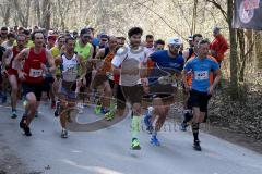 Zucheringer Waldlauf 2019 - Start - Von Stelzer Christopher Startnr.233 Sport IN Lauftreff - Sebastian Mahr SC Delphin Ingolstadt Startnr.500 - Foto: Meyer Jürgen