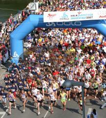 Halbmarathon - Start