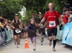 Halbmarathon Ingolstadt 2011 - Zieleinlauf Emotion