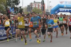 Halbmarathon in Ingolstadt 2013 - 2 Said Azouzi, 1 Christian Dirscherl, 10 Hagen Brosius