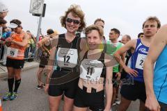 Halbmarathon in Ingolstadt 2013 - OLEARY, Mary und Petra Stöckmann