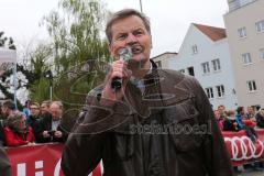 Halbmarathon in Ingolstadt 2013 - Bürgermeister Albert Wittamnn
