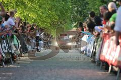 Halbmarathon Ingolstadt 2014 - Zeitauto im Ziel