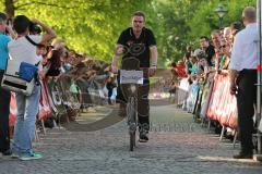 Halbmarathon Ingolstadt 2014 - Organisator Roland Muck im Ziel