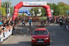 Halbmarathon Ingolstadt 2014 - Vor dem Start Zeitauto