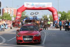 Halbmarathon Ingolstadt 2014 - Vor dem Start Zeitauto