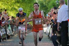 Halbmarathon Ingolstadt 2014 - (3) Heiko Middelhof im Ziel