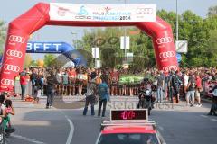 Halbmarathon Ingolstadt 2014 - Vor dem Start Zeitauto